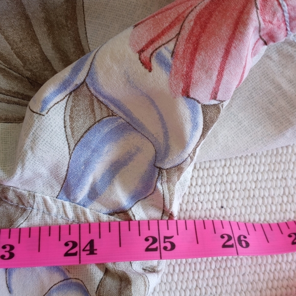 Tommy Bahama Silk XL Bohemian Tropical Floral Modern Fit Loose Fit Short Sleeve - Picture 7 of 7